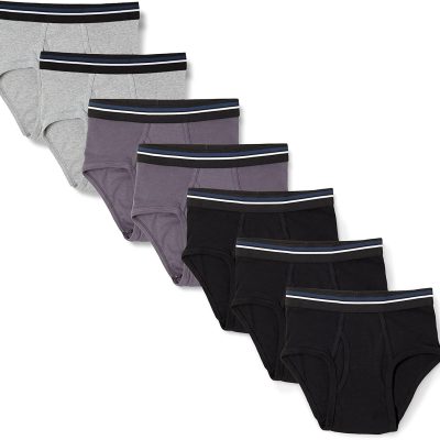 Men's Cotton Tag-Free Breathable Briefs Underwear, Multipacks