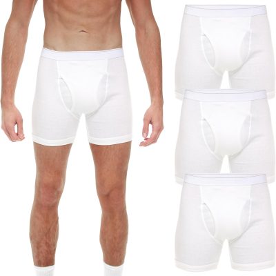 Men's Cotton Boxer Briefs | Multi Packs Colors Underwear Sizes S to 8XL